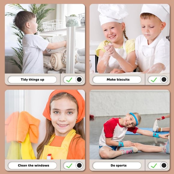 NIB Bear reward chart for kids, chore chart - Picture 6 of 6